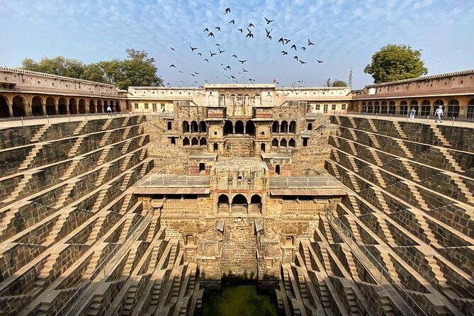 Abhaneri Chand Baori Stepwell Day Trip from Jaipur - Chand Baori: the stepwell that looks too perfect to be real