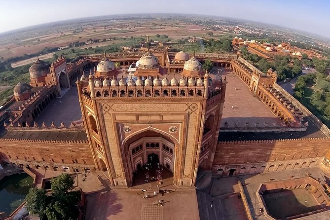 Abhaneri & Fatehpur Sikri Tour From Jaipur with Agra Drop - Fatehpur Sikri UNESCO: red sandstone ruins and that famous doorway
