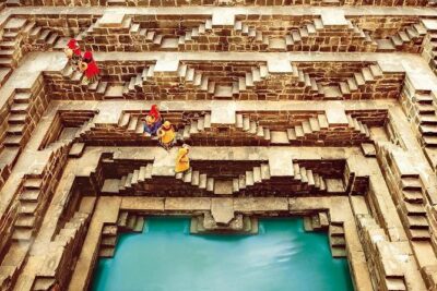 Abhaneri & Fatehpur Sikri Tour From Jaipur with Agra Drop - Chand Baori in Abhaneri: the stepwell where geometry steals the show