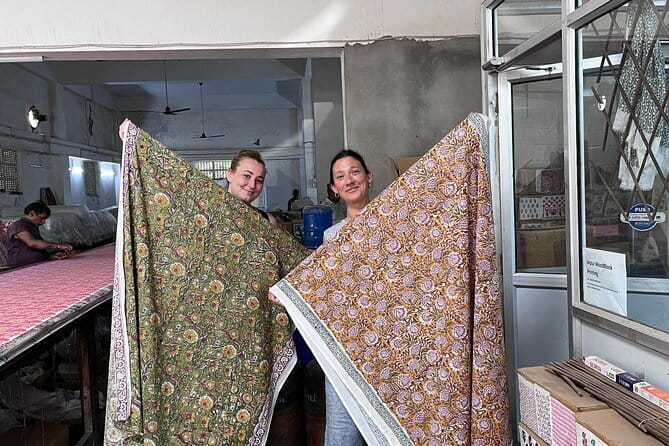Exclusive Block Print Workshop in Rajasthan - Hands-On Printing: Your Own Scarf-Size Fabric Gets Personalized
