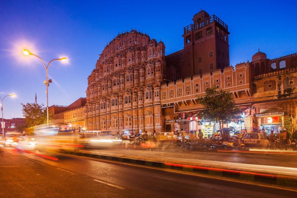 From Agra: Jaipur Day Tour by Car With Drop off Agra/Delhi - Hawa Mahal: the iconic façade before you head back