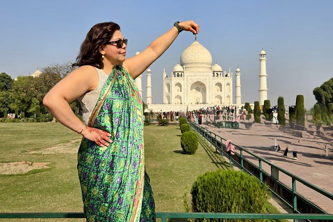 From Delhi: Private Agra & Taj Mahal Tour with 5 <em> Lunch – Key things that make this tour worth your attention’ /></p>
<ul>
<li><strong>Sunrise option at 2:30 AM</strong> for that softer light on the Taj Mahal</li>
<li><strong>Three big sights in one day</strong>: Taj Mahal, Agra Fort, and Itimād-ud-Daulah (Baby Taj)</li>
<li><strong>Live guide in your preferred language</strong> (you’ll get named-guide praise like Farman, Ali, and Mohsin)</li>
<li><strong>5-star lunch at DoubleTree by Hilton Agra</strong> with a full hour buffet time</li>
<li><strong>Private AC car door-to-door</strong> from Delhi-NCR areas, with drop-off back where you start</li>
<li><strong>Guides sometimes add local craft time</strong> like pashmina, inlaid stone work, or jewelry workshops</li>
</ul>
<h2 id="why-a-private-agra-day-trip-from-delhi-makes-sense">Why a private Agra day trip from Delhi makes sense</h2>
<p><img width="669" height="446" decoding="async" src=
