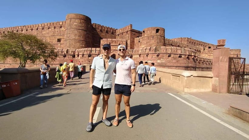 From Jaipur: Private Taj Mahal & Agra Day Trip with 5</em> Lunch – Why this Jaipur to Agra trip can be great value’ /><br />
If you’re doing the Taj Mahal from Jaipur, you’re really buying two things: time and sanity. The itinerary is built for a full day—Taj Mahal, Agra Fort, and Baby Taj—without forcing you to organize transport or hunt for tickets while you’re dealing with crowds and heat.</p>
<p><p>The price shown is very low for a private, guided, all-in package (it can start around <strong>$5 per person</strong>, depending on what you select). Even if that number doesn’t reflect every add-on you’ll choose, the structure is still the point: you’re paying to turn a frustrating “how do I get there?” problem into a guided checklist you can actually enjoy.</p>
</p>
<p><p>One more practical win: your pickup works from your hotel or other spot in Jaipur, and your day can end back in Jaipur or in Agra. That flexibility matters if you’re chaining plans—like going onward to another city the same day.</p>
</p>
<div style="margin: 20px 0; padding: 15px 0;"><p>You can also read our reviews of more private tours in Jaipur</p><ul style="margin: 10px 0; padding: 0; list-style: none;"><li style="margin: 0 0 10px 0; padding: 0 0 10px 0; border-bottom: 1px solid #eee; display: flex; align-items: flex-start; gap: 12px; line-height: 1.4;"><a href="https://jaipurguides.com/jaipur-private-full-day-sightseeing-tour-by-car-with-guide/" aria-hidden="true" tabindex="-1"><img decoding="async" style="width: 80px; height: 60px; object-fit: cover; border-radius: 4px; flex-shrink: 0;" src="https://1.jaipurguides.com/wp-content/uploads/jaipur-private-full-day-sightseeing-tour-by-car-with-guide-150x150.jpg" alt="" loading="lazy"></a><div><a href="https://jaipurguides.com/jaipur-private-full-day-sightseeing-tour-by-car-with-guide/">Jaipur: Private Full Day Sightseeing Tour By Car with Guide</a><br><span style="font-size: 0.82em; color: #555; margin-top: 2px;"><span style="color: #f5a623;">★</span> 4.9 · 1,839 reviews</span></div></li><li style="margin: 0 0 10px 0; padding: 0 0 10px 0; border-bottom: 1px solid #eee; display: flex; align-items: flex-start; gap: 12px; line-height: 1.4;"><a href="https://jaipurguides.com/jaipur-private-sightseeing-day-tour-with-guide-by-car/" aria-hidden="true" tabindex="-1"><img decoding="async" style="width: 80px; height: 60px; object-fit: cover; border-radius: 4px; flex-shrink: 0;" src="https://1.jaipurguides.com/wp-content/uploads/jaipur-private-sightseeing-day-tour-with-guide-by-car-150x150.jpg" alt="" loading="lazy"></a><div><a href="https://jaipurguides.com/jaipur-private-sightseeing-day-tour-with-guide-by-car/">Jaipur: Private Sightseeing Day Tour with Guide by Car</a><br><span style="font-size: 0.82em; color: #555; margin-top: 2px;"><span style="color: #f5a623;">★</span> 4.8 · 773 reviews</span></div></li><li style="margin: 0; padding: 0; border-bottom: none; display: flex; align-items: flex-start; gap: 12px; line-height: 1.4;"><a href="https://jaipurguides.com/full-day-jaipur-private-sightseeing-tour-by-car-with-guide/" aria-hidden="true" tabindex="-1"><img decoding="async" style="width: 80px; height: 60px; object-fit: cover; border-radius: 4px; flex-shrink: 0;" src="https://1.jaipurguides.com/wp-content/uploads/full-day-jaipur-private-sightseeing-tour-by-car-with-guide-150x150.jpg" alt="" loading="lazy"></a><div><a href="https://jaipurguides.com/full-day-jaipur-private-sightseeing-tour-by-car-with-guide/">Full-Day Jaipur Private Sightseeing Tour by Car with Guide</a><br><span style="font-size: 0.82em; color: #555; margin-top: 2px;"><span style="color: #f5a623;">★</span> 5.0 · 472 reviews</span></div></li></ul></div><h2 id="the-drive-from-jaipur-comfort-distance-and-pacing">The drive from Jaipur: comfort, distance, and pacing</h2>
<p> Lunch – The drive from Jaipur: comfort, distance, and pacing’ /><br />
The day runs on a private AC vehicle, with pickup arranged from anywhere in Jaipur. In real terms, that usually means you start calmer. You’re not crowding into shared transport, and you aren’t doing navigation plus ticket math while you’re tired.</p>
<p><p>The trip duration is listed as <strong>3 to 12 hours</strong>, which is a clue that this isn’t one rigid “exactly X hours” schedule. What changes is typically how your starting time, site timing, and drop-off choice affect the day. Expect a longish drive; the upside is you can settle in and let the driver handle traffic.</p>
</p>
<p><p>From the feedback, drivers like <strong>Shahid, Asrar, Sharif, Vinay, and Mohoshin</strong> came through on punctuality and safety. That sounds like a small thing, but on a day built around timed entry windows and guided walking, being late can quietly break the whole plan. Here, the day is set up to prevent that.</p>
</p>
<p><p>Included along the way: <strong>water bottle and umbrellas</strong>. That’s not glamorous, but it’s smart for Agra weather and the stop-and-walk rhythm you’ll face.</p>
</p>
<h2 id="taj-mahal-fast-track-entry-plus-a-guide-who-plans-the-visit">Taj Mahal: fast-track entry plus a guide who plans the visit</h2>
<p> Lunch – Taj Mahal: fast-track entry plus a guide who plans the visit’ /><br />
This is the headline, obviously, but what makes this tour worth your attention is how the Taj Mahal visit is managed.</p>
<p><p>You get <strong>up to three hours</strong> inside the Taj Mahal complex with a live guide. And the big time-saver is <strong>fast-track entry</strong>. Waiting in line for a famous site is one of the easiest ways to turn a dream visit into an endurance test. Fast-track won’t erase crowds, but it can reduce the amount of time you spend standing around before you even see the marble.</p>
</p>
<p><p>What you’ll feel when you’re there:</p>
</p>
<ul>
<li>You’ll start by walking through the main areas with explanations that connect design, layout, and the monument’s symbolism.</li>
<li>You’ll have time to take photos from multiple angles rather than doing the “one spot, one shot, move on” routine.</li>
</ul>
<p><p>And the guide aspect is where the tour really sharpens. Many guides highlighted strong photo support and practical direction—helping you find the best viewpoints and guiding you for shots that don’t look like they were taken over everyone else’s heads. Names that came up often include <strong>Anshu, Arif, Imran Ali Khan, Faizan,</strong> and <strong>Mehfooz (often called Jelly)</strong>.</p>
</p>
<p><p>Pro tip for your own planning: if you care about photos, treat the Taj Mahal like a sequence, not a single moment. The earlier you’re positioned, the easier it is to get clean backgrounds and calmer frames. This tour gives you the structure to do that.</p>
</p>
<h3 id="watch-the-calendar">Watch the calendar</h3>
<p>The Taj Mahal is <strong>closed every Friday</strong>. If your dates land on Friday, don’t assume you can swap stops on the fly. Build your schedule so your Taj Mahal day isn’t ruined by a closure.</p>
<h2 id="agra-fort-more-than-a-second-stop">Agra Fort: more than a second stop</h2>
<p> Lunch – Agra Fort: more than a second stop’ /><br />
After the Taj Mahal, you’ll move to <strong>Agra Fort</strong> for a <strong>guided visit of about 1 hour</strong>. This is a big plus because it changes the feel of your day: you go from pure marble romance to a fortress built for power, control, and defense.</p>
<p><p>Agra Fort also gives you something that pure monument photos can miss—scale. Walls, courtyards, vantage points. You’ll get context for how this site fits into the broader Mughal-era story that shaped Agra.</p>
</p>
<p><p>The practical value of doing Agra Fort with a guide is that you’re not just looking at structures. You’re learning what you’re seeing: why certain areas matter, what the layout suggests, and how the fort’s elements relate to the people who lived with it.</p>
</p>
<p><p>When people talked about standout guides, <strong>Arif</strong> and <strong>Mahfouz (Mehfooz)</strong> were specifically praised for clarity, patience, and keeping the visit on time—so you don’t feel the day turning into a rushed sprint through rooms and walls.</p>
</p>
<div style="margin: 20px 0; padding: 15px 0;"><p>You can also read our reviews of more tours and experiences in Jaipur</p><ul style="margin: 10px 0; padding: 0; list-style: none;"><li style="margin: 0 0 10px 0; padding: 0 0 10px 0; border-bottom: 1px solid #eee; display: flex; align-items: flex-start; gap: 12px; line-height: 1.4;"><a href="https://jaipurguides.com/from-jaipur-private-taj-mahal-agra-day-trip-with-5-lunch/" aria-hidden="true" tabindex="-1"><img decoding="async" style="width: 80px; height: 60px; object-fit: cover; border-radius: 4px; flex-shrink: 0;" src="https://1.jaipurguides.com/wp-content/uploads/from-jaipur-private-taj-mahal-agra-day-trip-with-5-lunch-150x150.jpg" alt="" loading="lazy"></a><div><a href="https://jaipurguides.com/from-jaipur-private-taj-mahal-agra-day-trip-with-5-lunch/">From Jaipur: Private Taj Mahal & Agra Day Trip with 5* Lunch</a><br><span style="font-size: 0.82em; color: #555; margin-top: 2px;"><span style="color: #f5a623;">★</span> 4.9 · 161 reviews</span></div></li><li style="margin: 0 0 10px 0; padding: 0 0 10px 0; border-bottom: 1px solid #eee; display: flex; align-items: flex-start; gap: 12px; line-height: 1.4;"><a href="https://jaipurguides.com/pushkar-day-trip-from-jaipur-private-car-safari-guide-lunch/" aria-hidden="true" tabindex="-1"><img decoding="async" style="width: 80px; height: 60px; object-fit: cover; border-radius: 4px; flex-shrink: 0;" src="https://1.jaipurguides.com/wp-content/uploads/pushkar-day-trip-from-jaipur-private-car-safari-guide-lunch-150x150.jpg" alt="" loading="lazy"></a><div><a href="https://jaipurguides.com/pushkar-day-trip-from-jaipur-private-car-safari-guide-lunch/">Pushkar Day Trip from Jaipur – Private Car, Safari, Guide & Lunch</a><br><span style="font-size: 0.82em; color: #555; margin-top: 2px;"><span style="color: #f5a623;">★</span> 4.5 · 45 reviews</span></div></li><li style="margin: 0 0 10px 0; padding: 0 0 10px 0; border-bottom: 1px solid #eee; display: flex; align-items: flex-start; gap: 12px; line-height: 1.4;"><a href="https://jaipurguides.com/all-inclusive-private-jaipur-city-tour-with-5-star-lunch-guide/" aria-hidden="true" tabindex="-1"><img decoding="async" style="width: 80px; height: 60px; object-fit: cover; border-radius: 4px; flex-shrink: 0;" src="https://1.jaipurguides.com/wp-content/uploads/all-inclusive-private-jaipur-city-tour-with-5-star-lunch-guide-150x150.jpg" alt="" loading="lazy"></a><div><a href="https://jaipurguides.com/all-inclusive-private-jaipur-city-tour-with-5-star-lunch-guide/">All Inclusive Private Jaipur City Tour with 5-star Lunch & Guide</a><br><span style="font-size: 0.82em; color: #555; margin-top: 2px;"><span style="color: #f5a623;">★</span> 5.0 · 34 reviews</span></div></li><li style="margin: 0 0 10px 0; padding: 0 0 10px 0; border-bottom: 1px solid #eee; display: flex; align-items: flex-start; gap: 12px; line-height: 1.4;"><a href="https://jaipurguides.com/block-printing-workshop-in-jaipur-including-lunch/" aria-hidden="true" tabindex="-1"><img decoding="async" style="width: 80px; height: 60px; object-fit: cover; border-radius: 4px; flex-shrink: 0;" src="https://1.jaipurguides.com/wp-content/uploads/block-printing-workshop-in-jaipur-including-lunch-150x150.jpg" alt="" loading="lazy"></a><div><a href="https://jaipurguides.com/block-printing-workshop-in-jaipur-including-lunch/">Block Printing Workshop in Jaipur! (including lunch)</a><br><span style="font-size: 0.82em; color: #555; margin-top: 2px;"><span style="color: #f5a623;">★</span> 5.0 · 34 reviews</span></div></li><li style="margin: 0 0 10px 0; padding: 0 0 10px 0; border-bottom: 1px solid #eee; display: flex; align-items: flex-start; gap: 12px; line-height: 1.4;"><a href="https://jaipurguides.com/from-delhi-private-agra-taj-mahal-tour-with-5-lunch/" aria-hidden="true" tabindex="-1"><img decoding="async" style="width: 80px; height: 60px; object-fit: cover; border-radius: 4px; flex-shrink: 0;" src="https://1.jaipurguides.com/wp-content/uploads/from-delhi-private-agra-taj-mahal-tour-with-5-lunch-150x150.jpg" alt="" loading="lazy"></a><div><a href="https://jaipurguides.com/from-delhi-private-agra-taj-mahal-tour-with-5-lunch/">From Delhi: Private Agra & Taj Mahal Tour with 5 * Lunch</a><br><span style="font-size: 0.82em; color: #555; margin-top: 2px;"><span style="color: #f5a623;">★</span> 5.0 · 32 reviews</span></div></li><li style="margin: 0; padding: 0; border-bottom: none; display: flex; align-items: flex-start; gap: 12px; line-height: 1.4;"><a href="https://jaipurguides.com/jaipur-full-day-sightseeing-tour-with-guide-and-lunch/" aria-hidden="true" tabindex="-1"><img decoding="async" style="width: 80px; height: 60px; object-fit: cover; border-radius: 4px; flex-shrink: 0;" src="https://1.jaipurguides.com/wp-content/uploads/jaipur-full-day-sightseeing-tour-with-guide-and-lunch-150x150.jpg" alt="" loading="lazy"></a><div><a href="https://jaipurguides.com/jaipur-full-day-sightseeing-tour-with-guide-and-lunch/">Jaipur: Full-Day Sightseeing Tour with Guide and Lunch</a><br><span style="font-size: 0.82em; color: #555; margin-top: 2px;"><span style="color: #f5a623;">★</span> 4.9 · 25 reviews</span></div></li></ul></div><h2 id="baby-taj-the-quieter-add-on-that-makes-the-day-feel-complete">Baby Taj: the quieter add-on that makes the day feel complete</h2>
<p><img width="570" height="650" decoding="async" src=