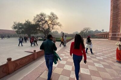 From Jaipur Private Taj Mahal & Agra Fort Day tour with Transfers - Agra Fort: the walled city, UNESCO, and a Sherlock Holmes twist