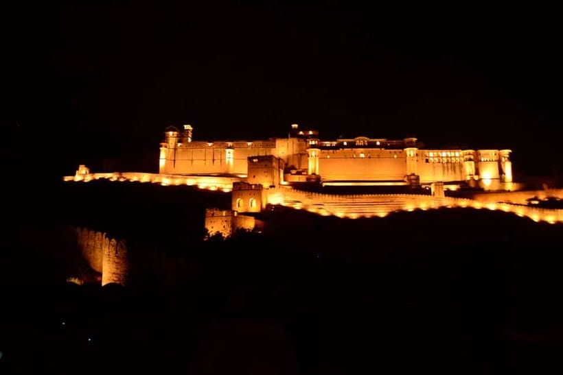 Jaipur: Amber Fort Light & Sound Show with Dinner - Getting There: Private AC Pickup (and the Real Jaipur Timing)