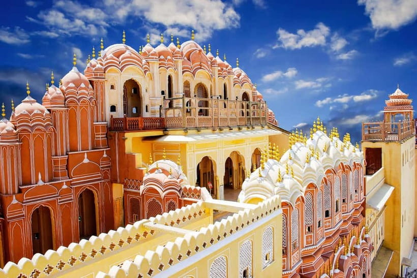 Jaipur: Amber Fort, Stepwell & Jal Mahal with Pickup - Jal Mahal on Man Sagar Lake: The Water Palace Photo Moment