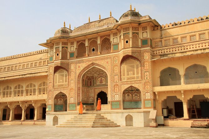 Jaipur Amer Fort, Jal Mahal & Stepwell Private Half-Day Tour - Amer Palace (Amer Fort): what you should expect on the hilltop