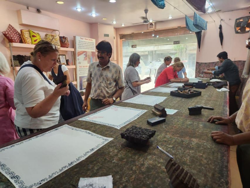 Jaipur: Block Printing Workshop In the Heart of City Center - Tips to get better results in your own printing