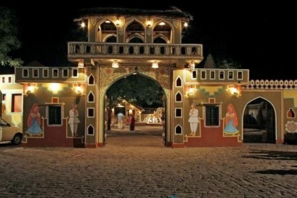 Jaipur Evening Tour Chokhi Dhani village culture with dinner - Entering Chokhi Dhani: what “Rajasthan in one place” feels like