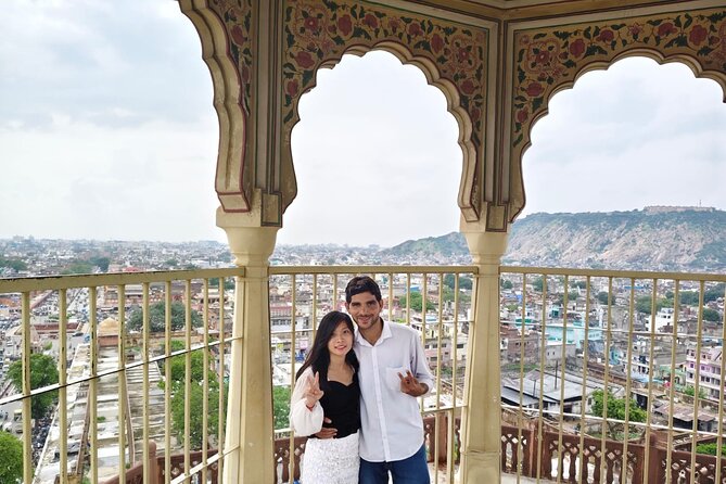 Jaipur Full-Day Motorbike Tour for Solo Female Travelers - Jal Mahal and Amer Fort: the famous lake view and the big fort reality