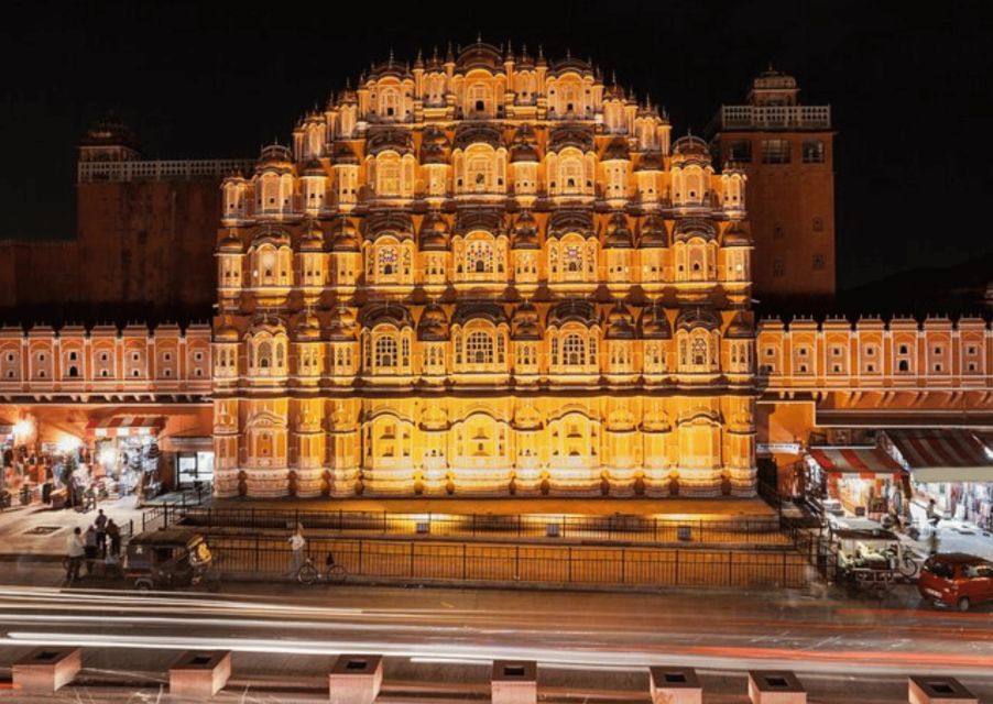 Jaipur: Guided Evening Walking Tour with a Local - Ambedkar Circle fountains and the included chai: the most local part of the route