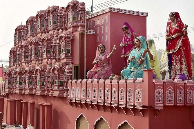 Jaipur Half-Day Tour with Flower Market and Block Printing - Hawa Mahal: 18th-Century Facade and Quick Photo Time