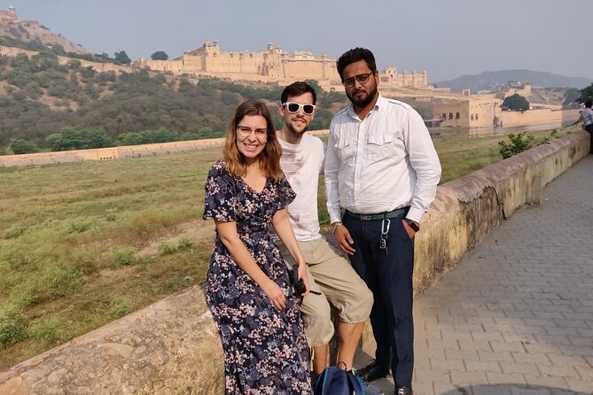 Jaipur Tour By Car & Guide - Private Full Day Sightseeing with Tickets - Jal Mahal at water level: a scenic break without the climb