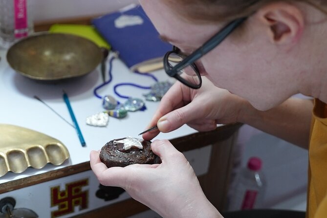 Meenakari Enamelling Experience on Silver Jewellery in Jaipur - A Private Meenakari Workshop with Jaswant Meenakar in Jaipur