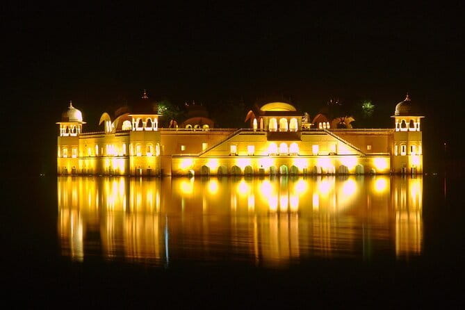 Night Safari in Jaipur on an Open Jeep - Nahargarh Fort at sunset: the big view that makes the evening