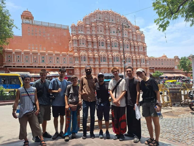 Pink City Walking Tour With Us ( A Haritage Walk in Jaipur) - Where This Tour Starts: Hawa Mahal and the Best First Views