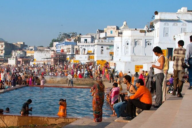 Private Day Trip to Pushkar From Jaipur - Savitri Temple steps: a climb with a real view
