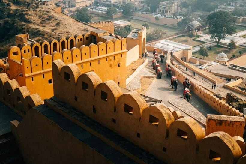Private Full-Day Jaipur Guided Tour with Monkey Temple - Gaitor Ki Chhatriyan and City Palace: Royal Memorials You Can Actually Hear
